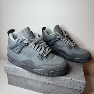 Nike Air Jordan 4 Retro SE - Wet Cement - Mens Size 8.5